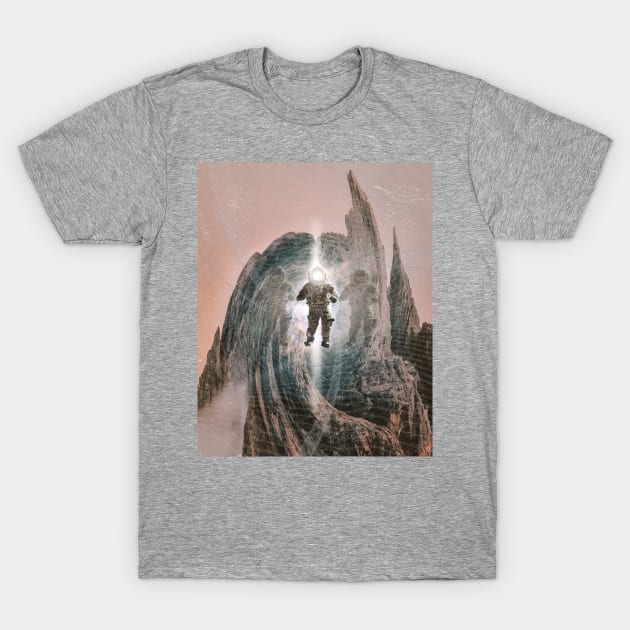 The astronaut T-Shirt by Aephicles